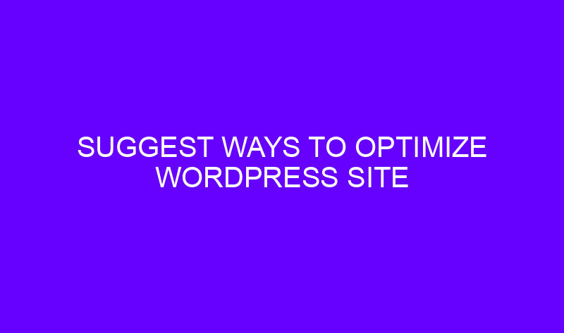 suggest ways to optimize wordpress site accessibility 20475 1 800x473 - Suggest ways to optimize Wordpress site accessibility